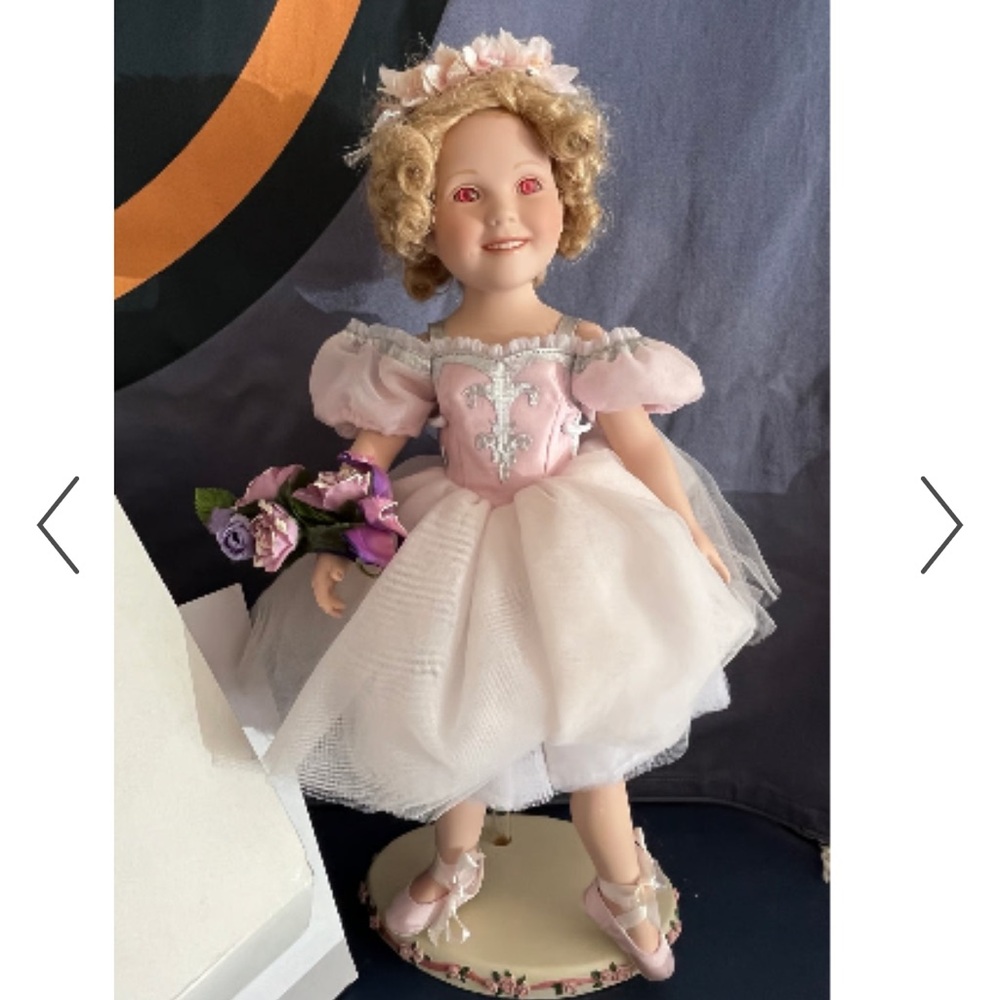 Danbury Mint Shirley Temple ballerina doll